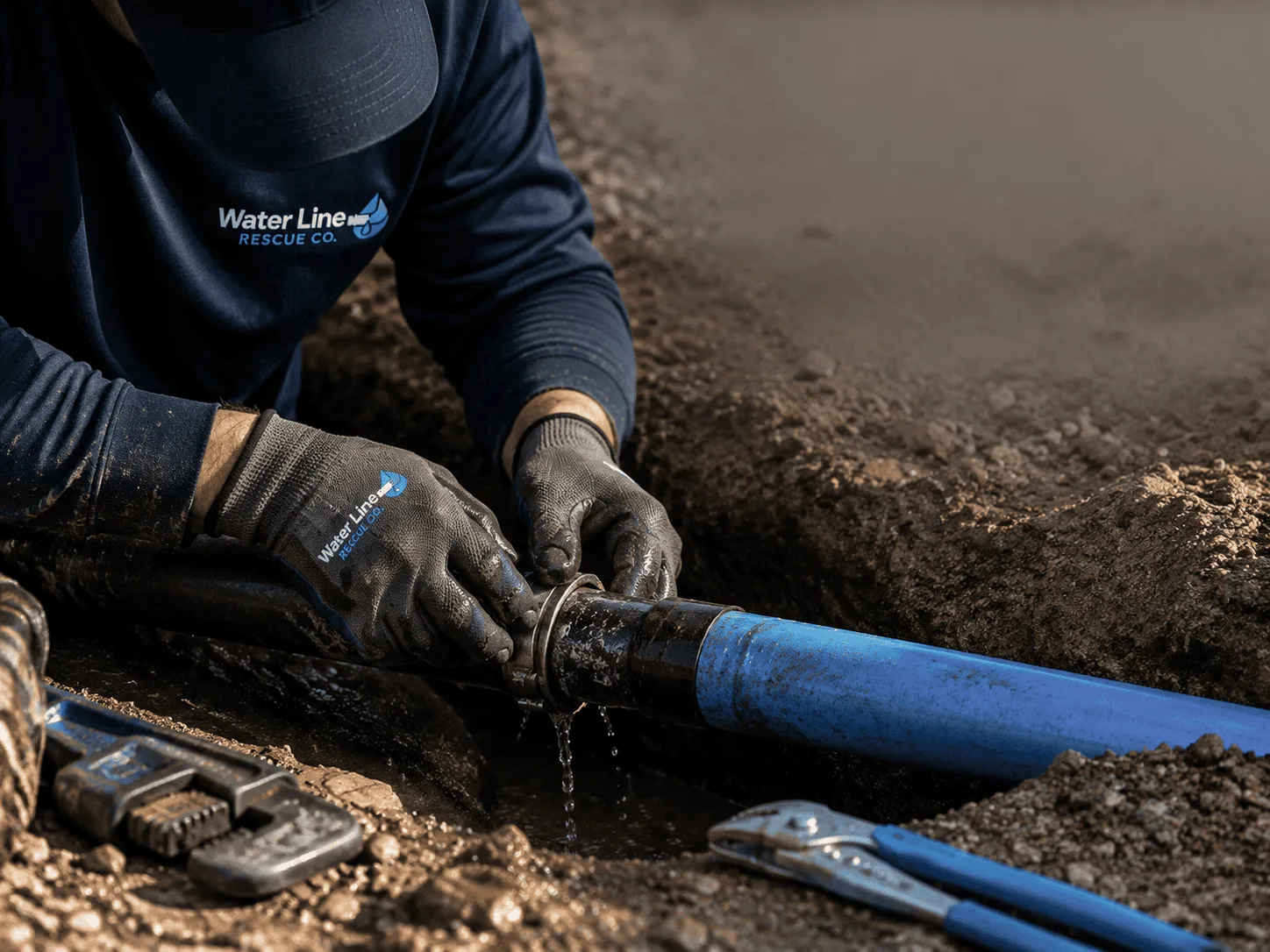 Why choose Water Line Repair in Meridian, OK